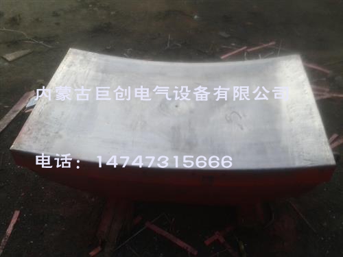 水泥廠4米5磨煤機(jī)軸瓦鑄造后